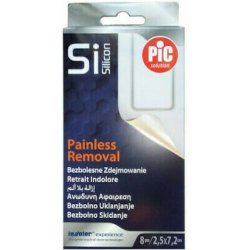 Pic Painless Removal Adhesive Dressings 25x72cm, Pack Of 8