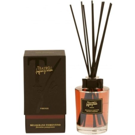 Teatro Fragranze Uniche Florentine Pomegranate Diffuser 250ml with New Sticks