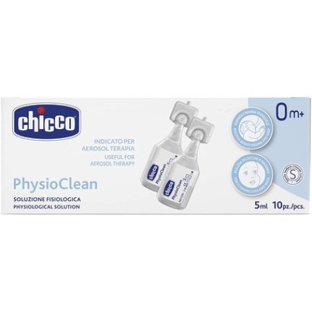 Chicco Physio Clean Salt Solution 5ml - Pack of 10