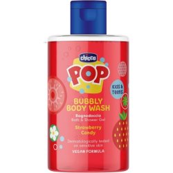 Chicco Pop Bubbly Shower Gel Strawberry Candy for Children