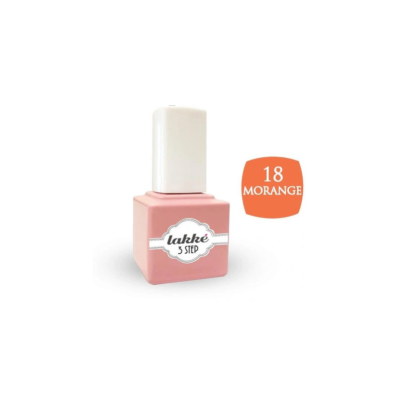 Vip Lakke' 3 Step 18 7 Milliliters - Semi-Permanent Nail Polish