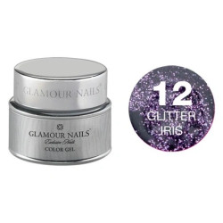Vip Glamour Glitter Gel 12 - 5 Milliliters