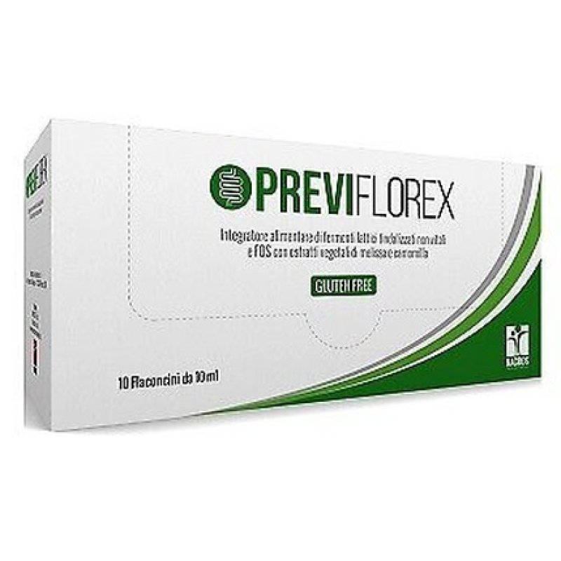 Previflorex Dietary Supplement 10 Bottles x 10ml - Pack of 10