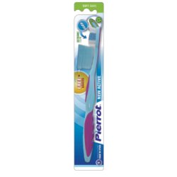 Pierrot NEW ACTIVE brosse à dents Rose, Blanc