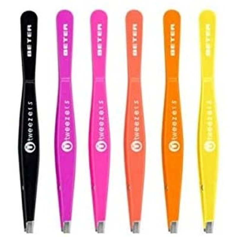 Beter Industrias U Tweezers Magnetic Straight Tip Tweezers, 1 Piece - 30 Litres