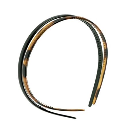 Beter Trendy Classics Black And Shell Headband Set