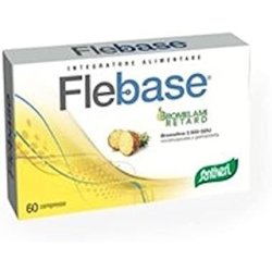 Santiveri Phlebase 60 Tablets - Bromelain Based Dietary Supplement