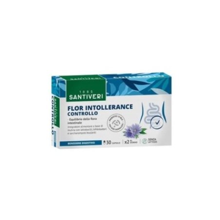 Santiveri Flor Intolerance Control Intestinal Health Supplement 30 Capsules