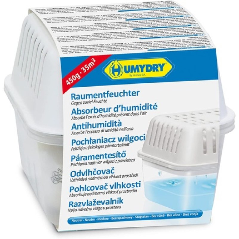 Humydry Compact Dehumidifier Odorless 450g