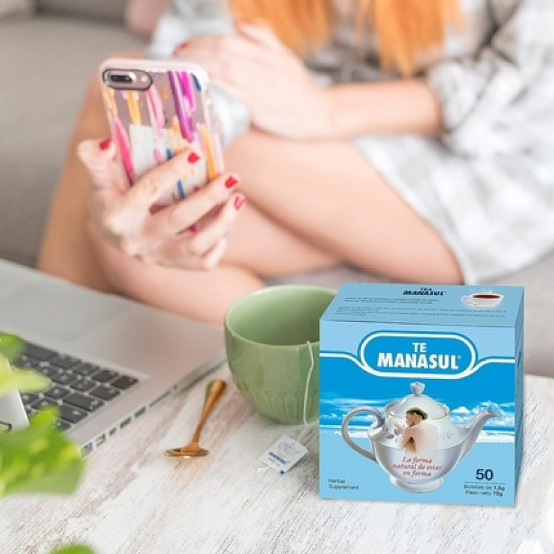 Manasul Laxative Infusion Based On Sen, Melissa, Mint, Liquorice And Green