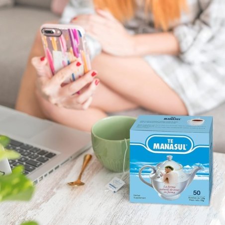 Manasul Laxative Infusion Based On Sen, Melissa, Mint, Liquorice And Green