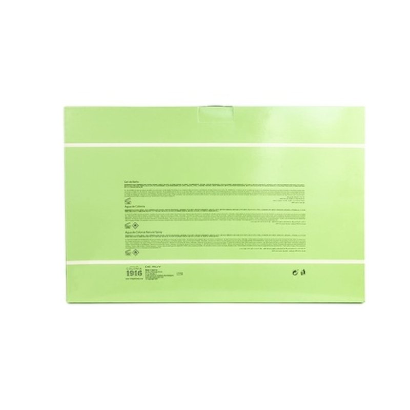 1916 Lemon and Tonka Perfume 100ml Perfume 30ml Shower Gel 100ml Unisex Gift Set for Men and Women Fresh Citrus