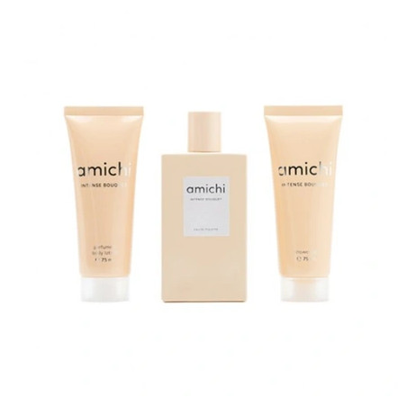 Amichi Spagnolo Essence Eau De Toilette Case 75ml / Shower Gel 75ml / Body Lotion 75ml Lady