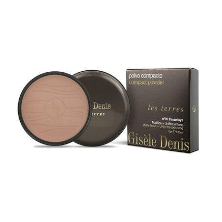 Gisele Denis Les Terres Compact Powder No. 6 Timanfaya Makeup Tanning 15g