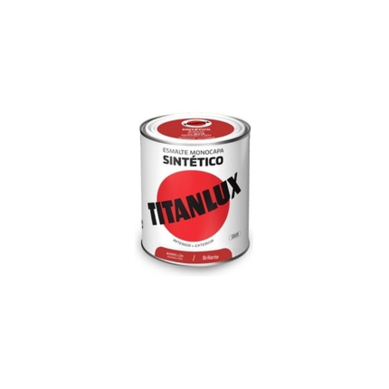 Titanlux Synthetic Gloss Paint 0563 750 Ml Vermilion