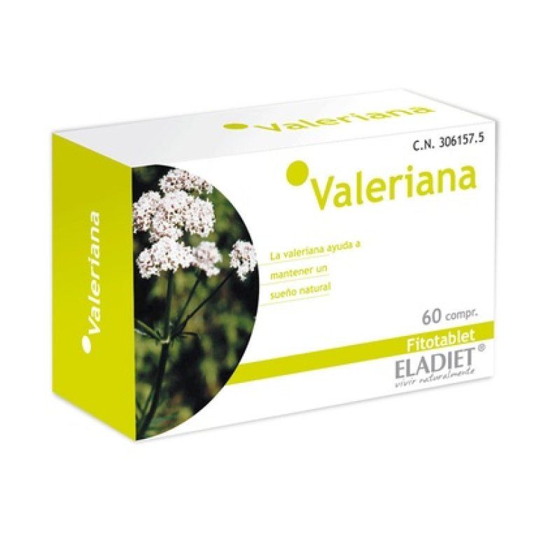 Eladiet Valerian 60 Tablets - Herbal Supplement