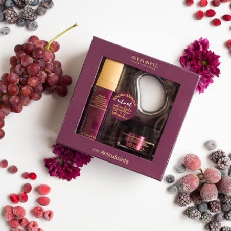 Atashi Ritual Regenerative Antioxidant Beauty Box Serum Regenerating Anti-Aging Cream Spatula Massager