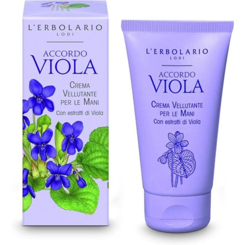 L'Erbolario Accordo Viola Silking Hand Cream