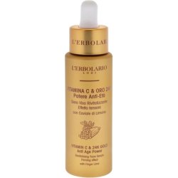 Lerbolario Vitamin C and 24k Gold Anti-Aging Power Revitalizing Face Serum