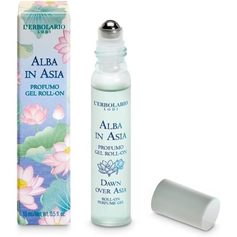 L'Erbolario Alba in Asia Perfume Gel Roll-On 15ml Limited Edition