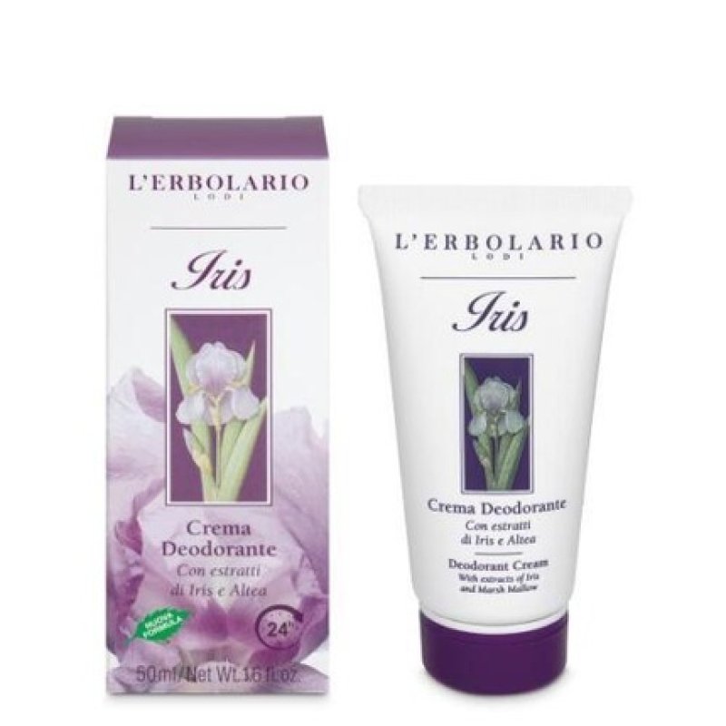 L'Erbolario Iris Deodorant Cream 50ml
