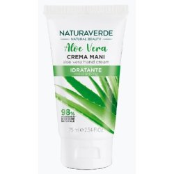 NATURAVERDE Hand Cream 75ml Tube - Aloe Vera