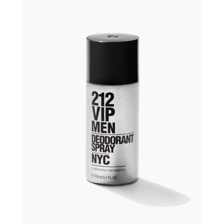 Carolina Herrera 212 Vip Deodorant Spray for Men 5.1 Fl Oz