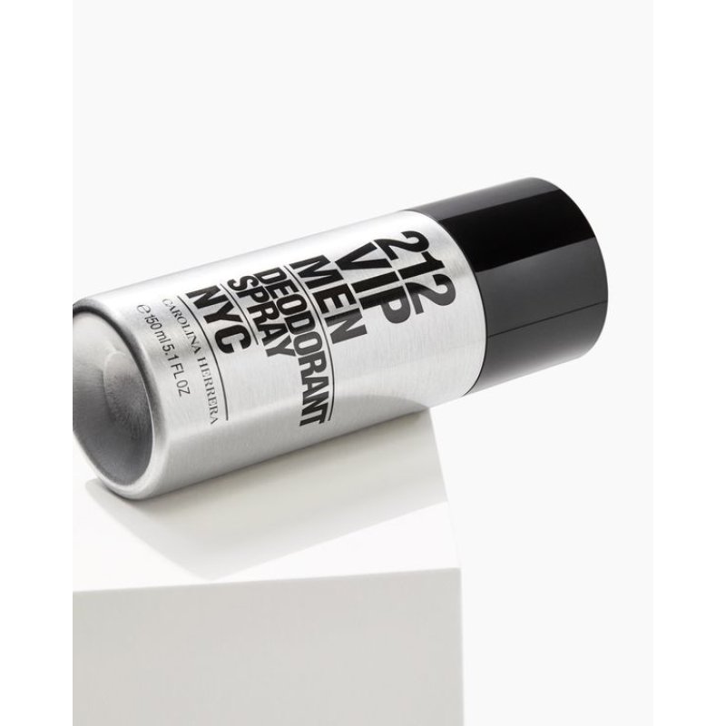 Carolina Herrera 212 Vip Deodorant Spray for Men 5.1 Fl Oz