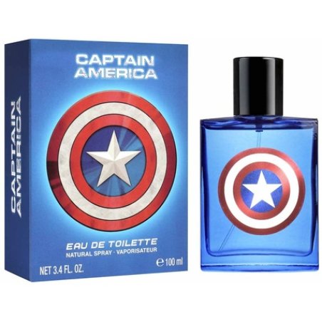 Captain America by Marvel for Kids 3.4 oz EDT Spray