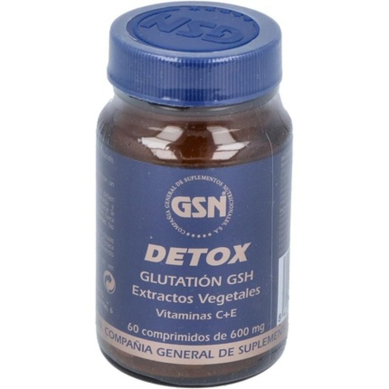 Nutricosmetics GSN Detox Glutathione 60 Capsules