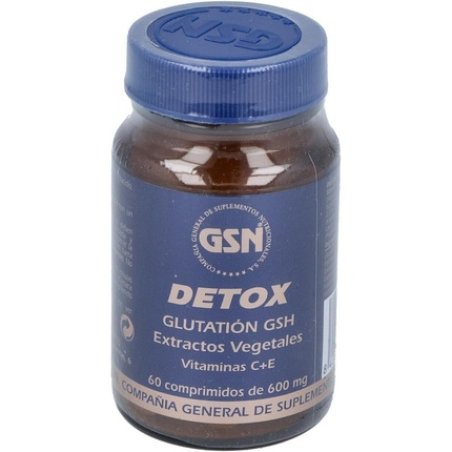 Nutricosmetics GSN Detox Glutathione 60 Capsules