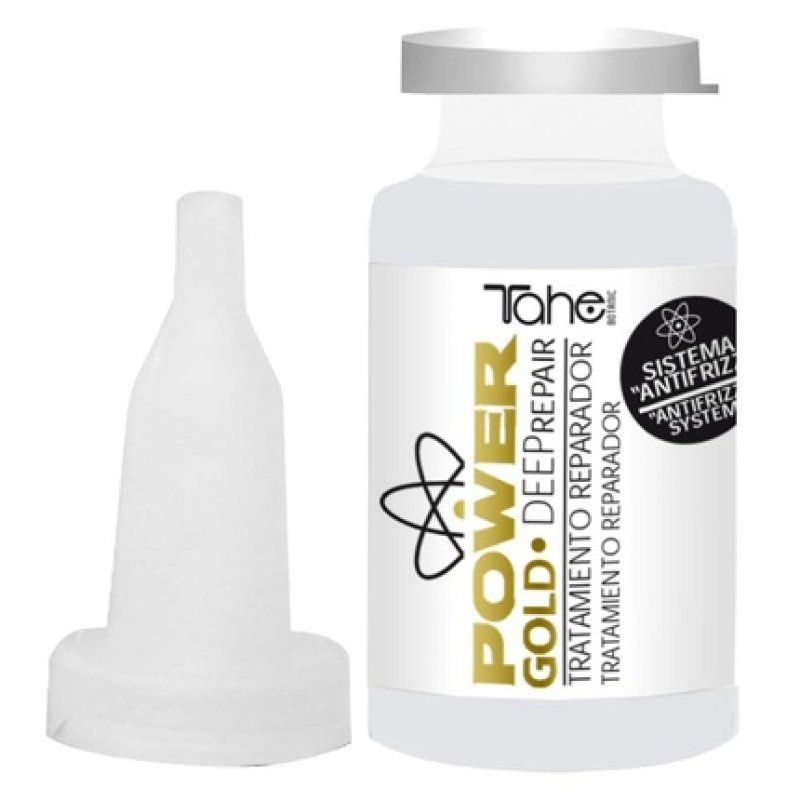 Tahe Power Gold Deep Repair Hair Mask for Blonde Hair 60ml - Pack of 6