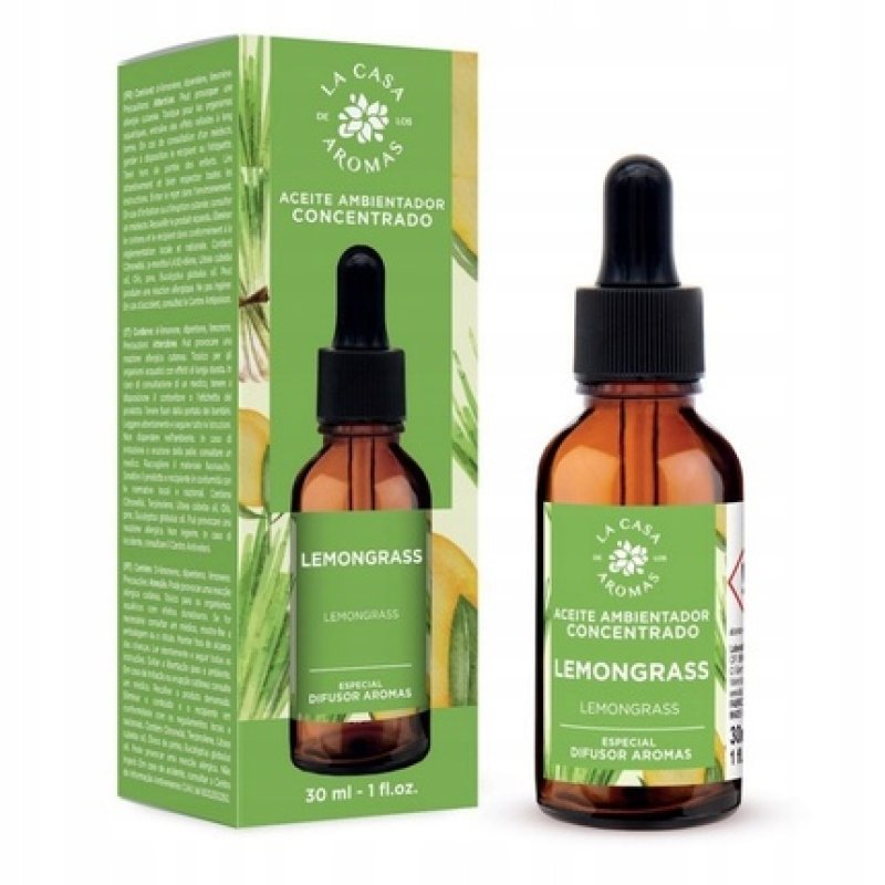 La Casa De Los Aromas Lemon Grass Fragrance Oil 30ml