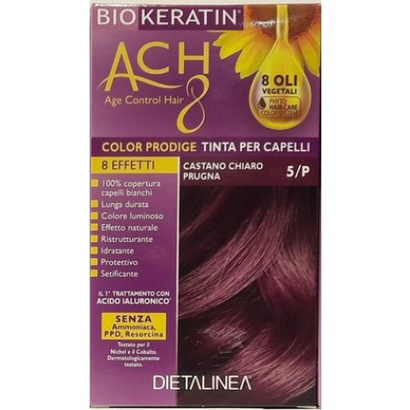 Biokeratin Color 5/P Light Plum Brown 212g