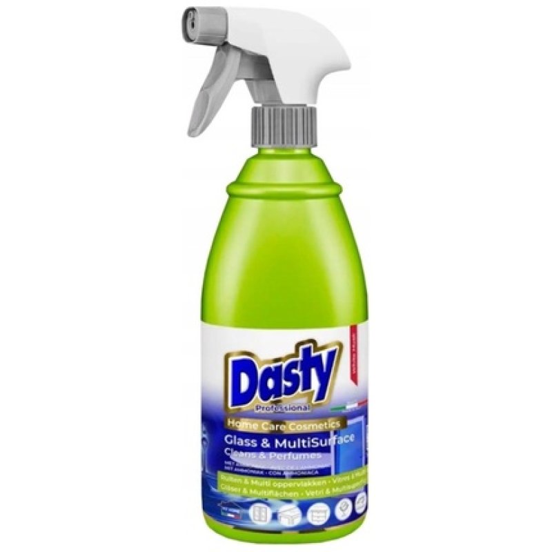 Dasty Glass Multisurfaces Window Cleaning Liquid With Ammonia White Musk 700ml