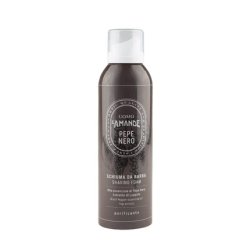 L'AMANDE Gentle and Moisturizing Shaving Foam for Men with Essential Black Pepper Oil Cleansing Emulsion Spray Promotes