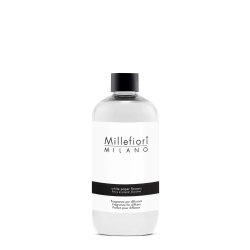 Millefiori Milano White Paper Flowers Refill for Scent Diffuser 500ml