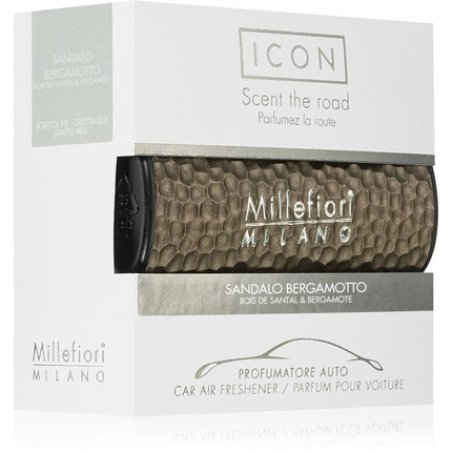 Millefiori Icon Sandalo Bergamotto car deodorant - 1 piece