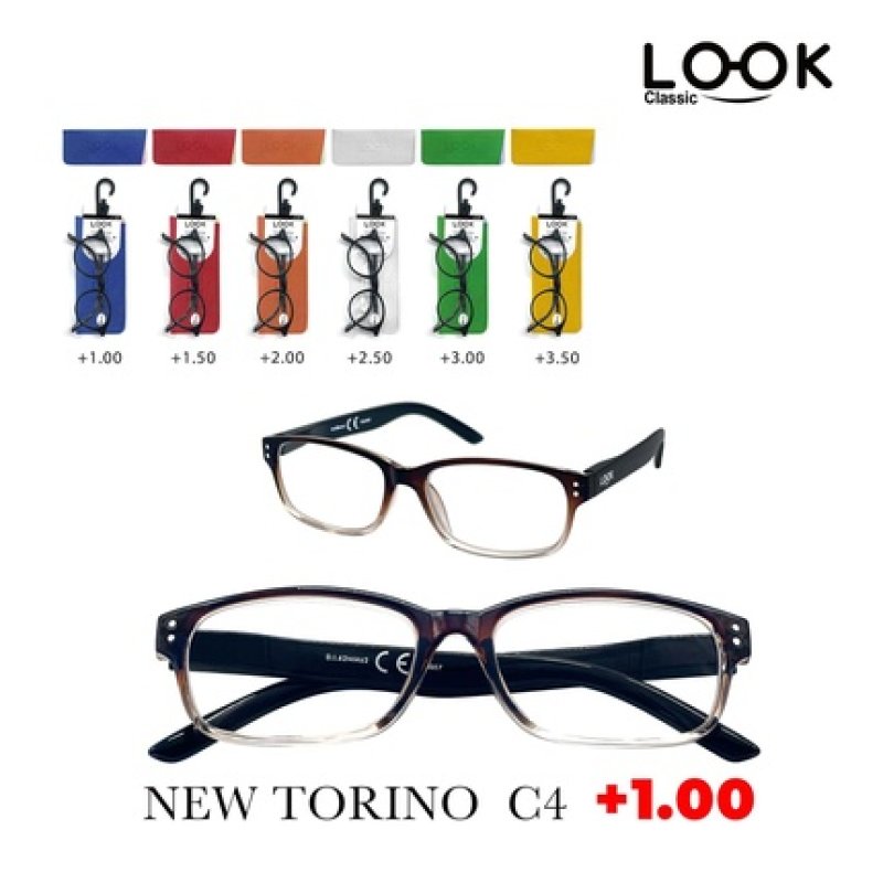 Look Optics Look New Torino C4 1.00 Glasses