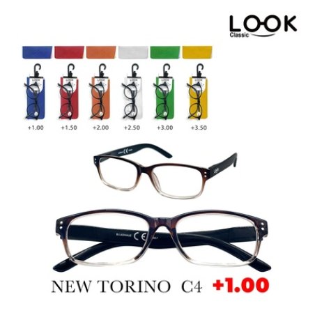 Look Optics Look New Torino C4 1.00 Glasses
