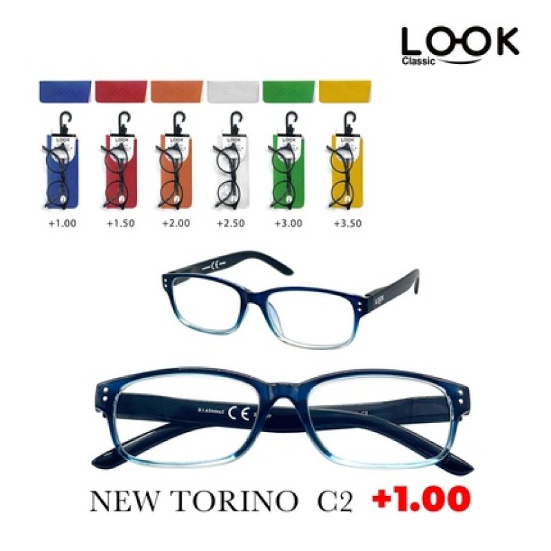 Look Optics Look New Torino C2 1.00 Glasses