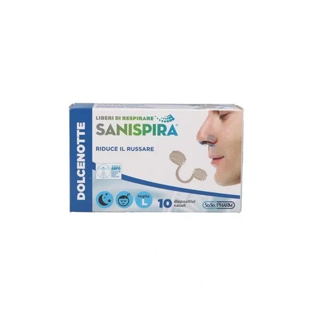 Polifarma Benessere Sanispira Dolce Notte - Size L, 10 Pieces