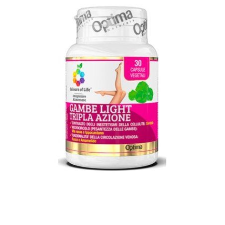 Colours Of Life Legs Light Triple Action Optima Naturals 30 Capsules