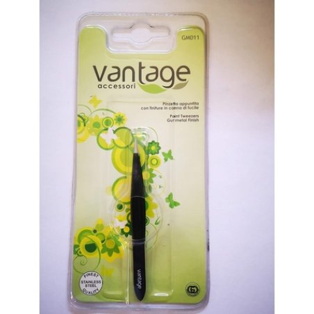 Vantage Eyebrow Tweezers Pointed Steel