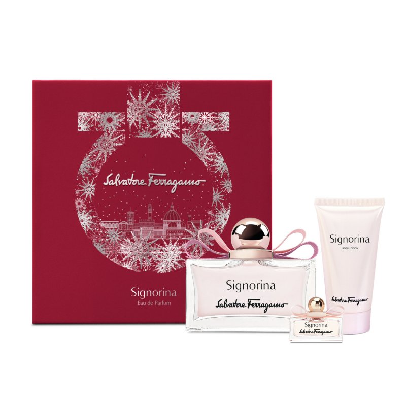 Salvatore Ferragamo Signorina kit de parfums et de produits pour le bain 3 pièce(s) Femelle