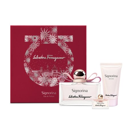 Salvatore Ferragamo Signorina kit de parfums et de produits pour le bain 3 pièce(s) Femelle