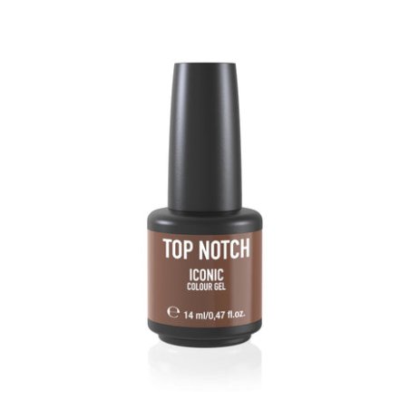 Top Notch by Mesauda Iconic Colour Gel nail polish 14 ml Brown