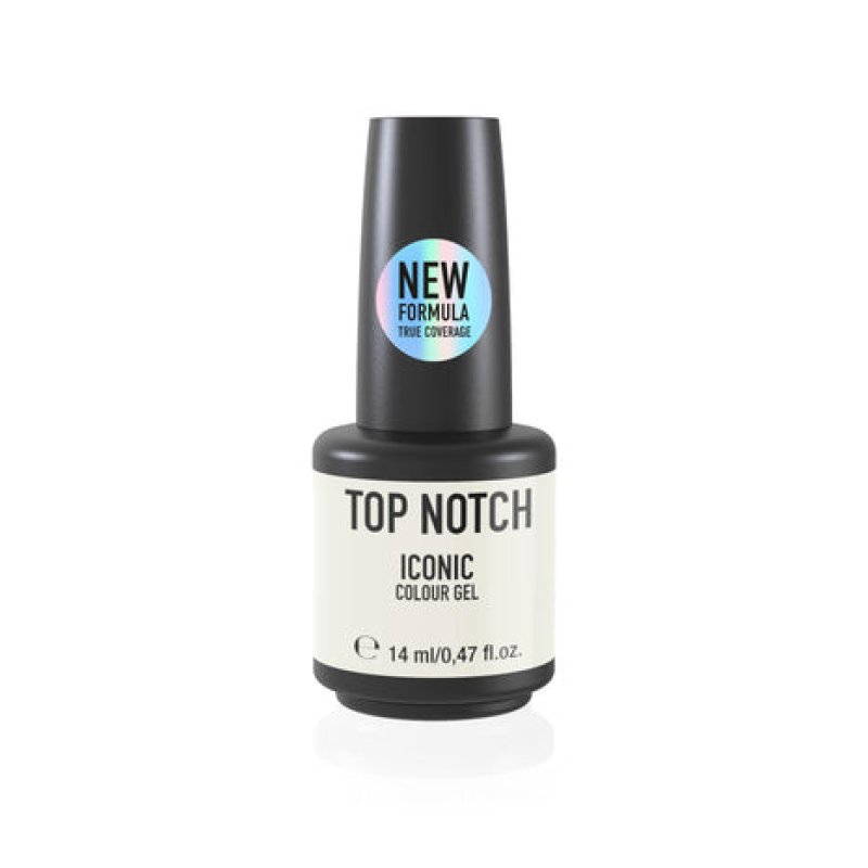 Top Notch by Mesauda Iconic Colour Gel vernis à ongles 14 ml Blanc