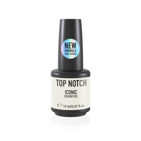 Top Notch by Mesauda Iconic Colour Gel vernis à ongles 14 ml Blanc