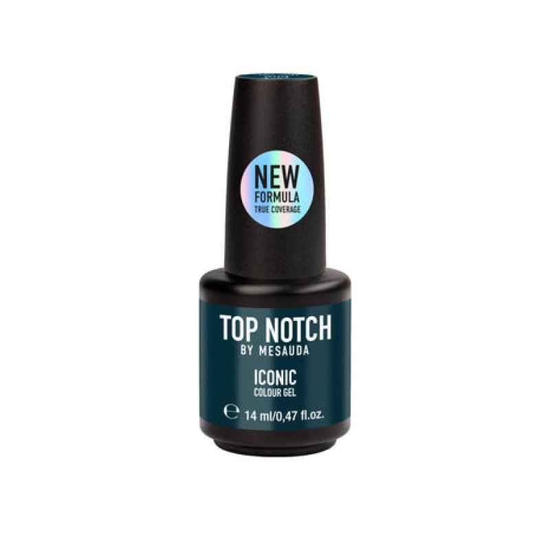 Top Notch by Mesauda Iconic Colour Gel nail polish 14 ml Blue